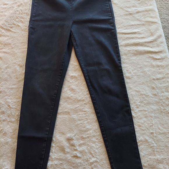 Jennifer Lopez  Womens Jegging Pull Up JLO Mid Rise Dark Wash - Picture 2 of 6